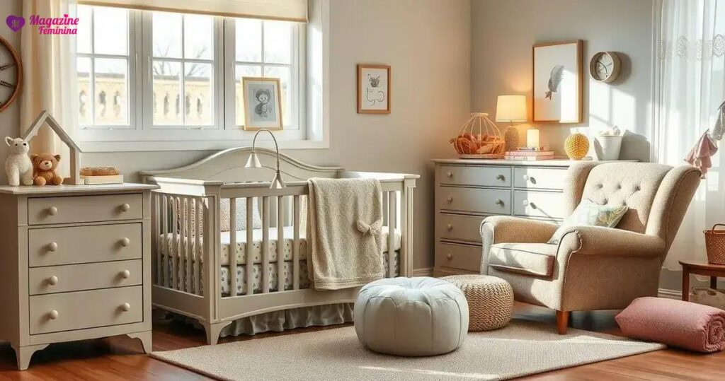 Como escolher móveis para um quarto de bebê