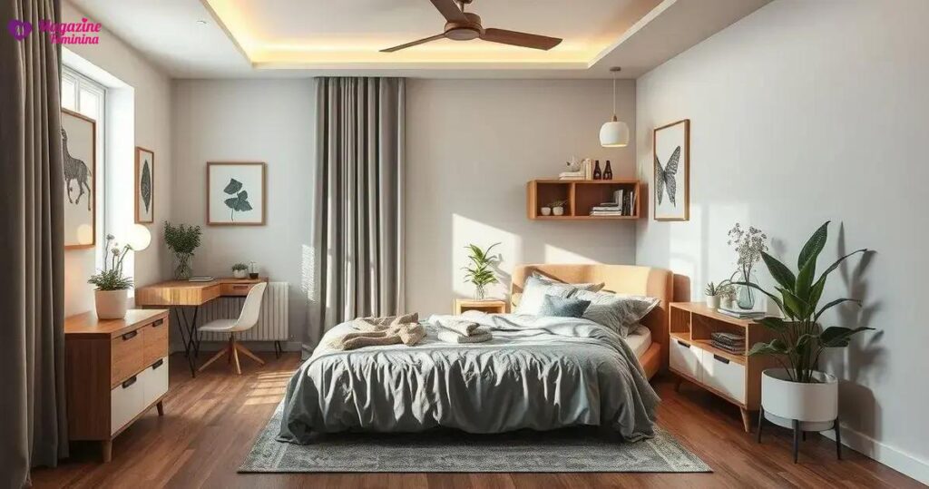 Como escolher móveis para um quarto de solteiro