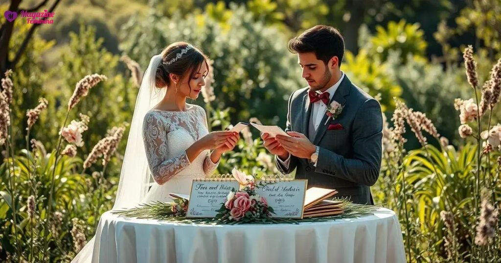 Como fazer votos personalizados para o casamento