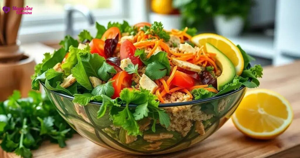 Receitas de saladas com temperos naturais