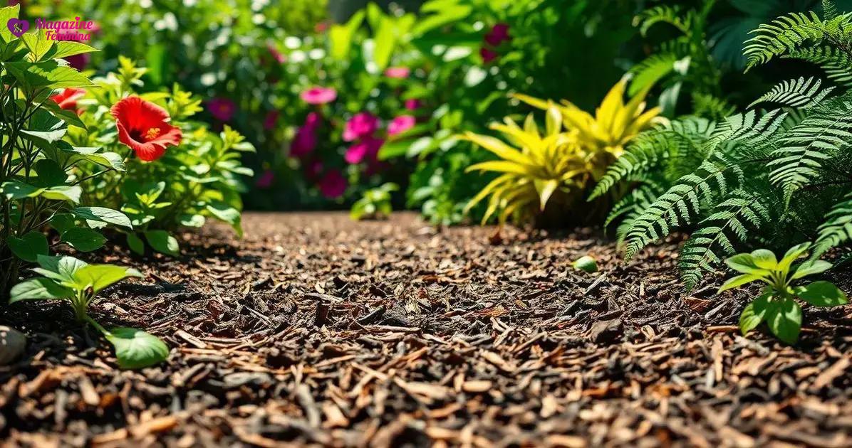 Uso de mulch