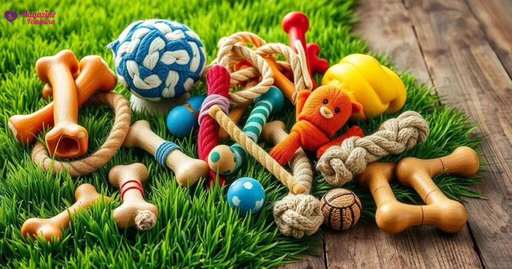 Brinquedos mastigáveis
