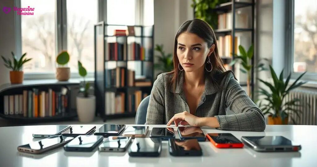 Como escolher o smartphone ideal para mulheres em 2025