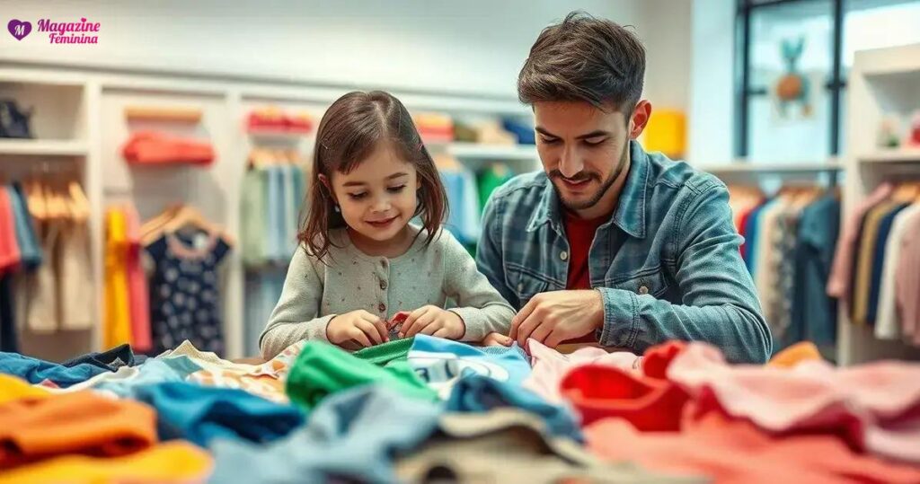 Como escolher tamanhos para crianças