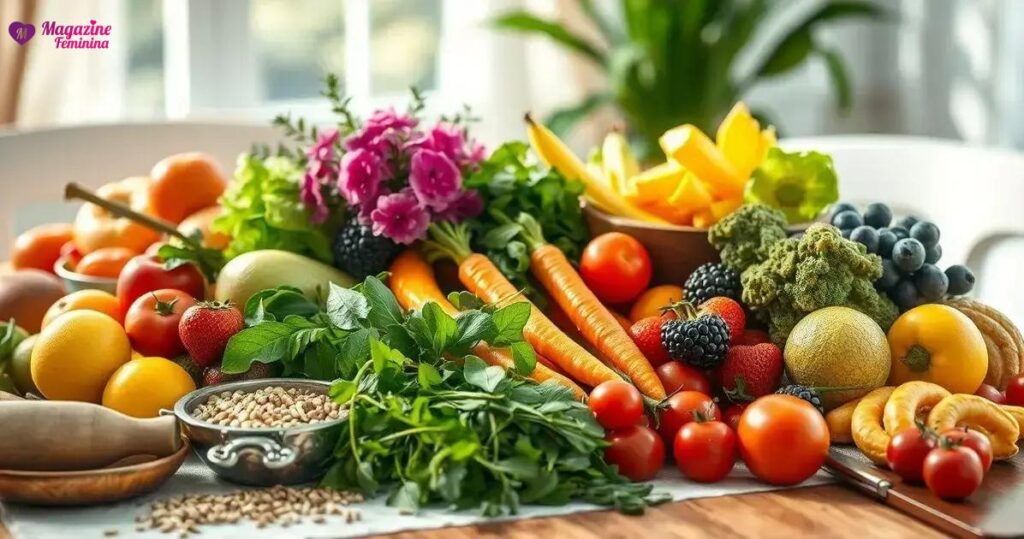 Dieta sem conservantes para mulheres