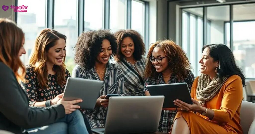 Futuro digital feminino