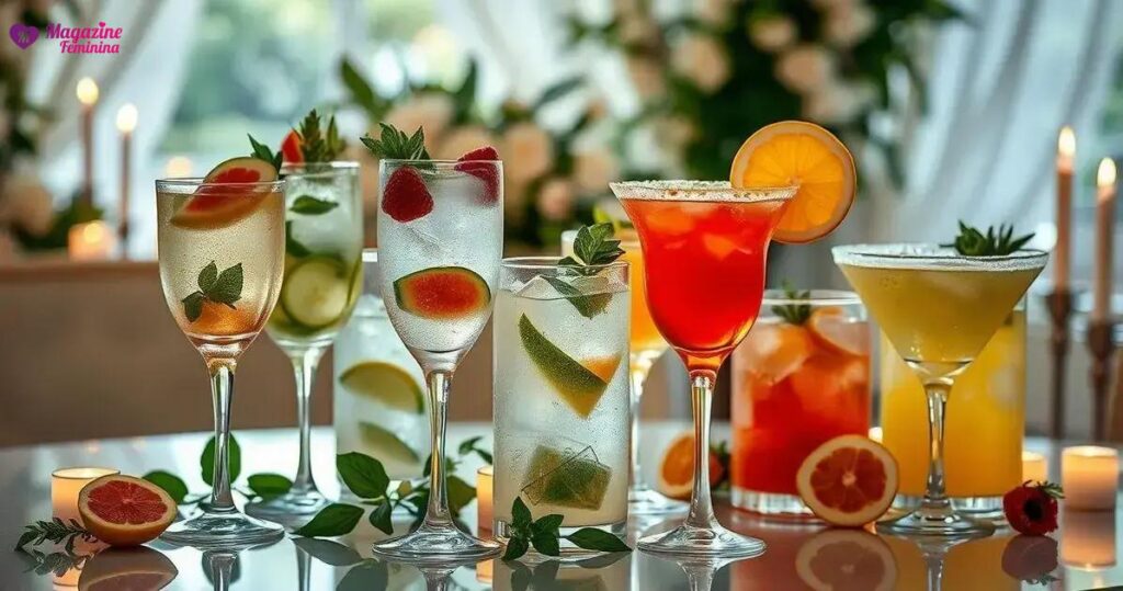 Quais são os coquetéis mais populares para casamentos