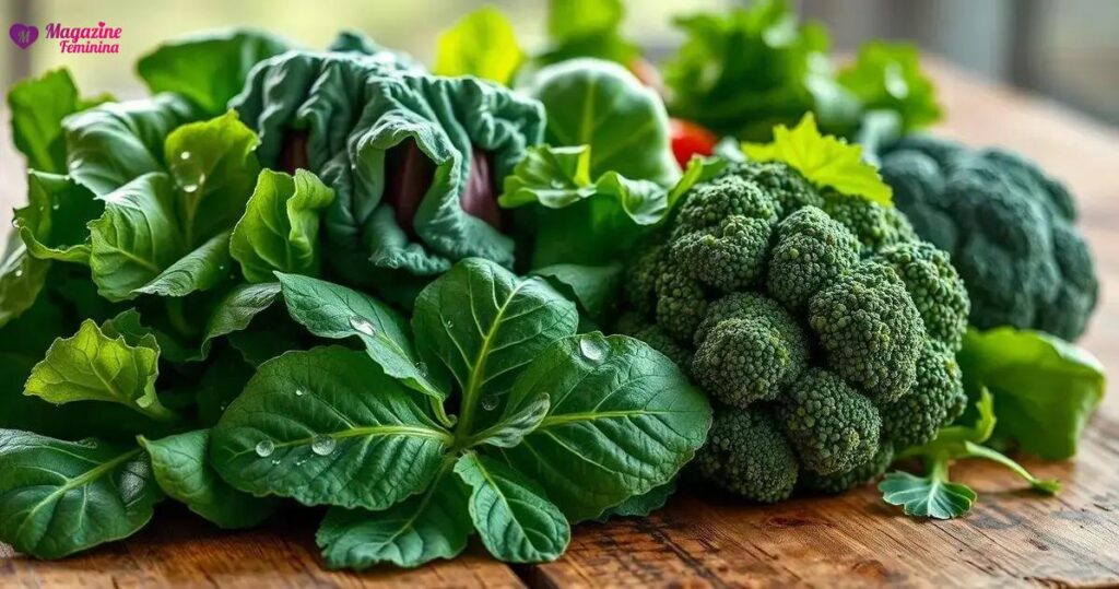Verduras que protegem o coração