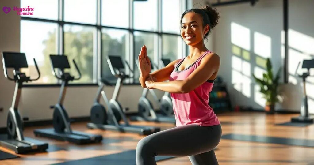 exercícios para iniciantes na academia