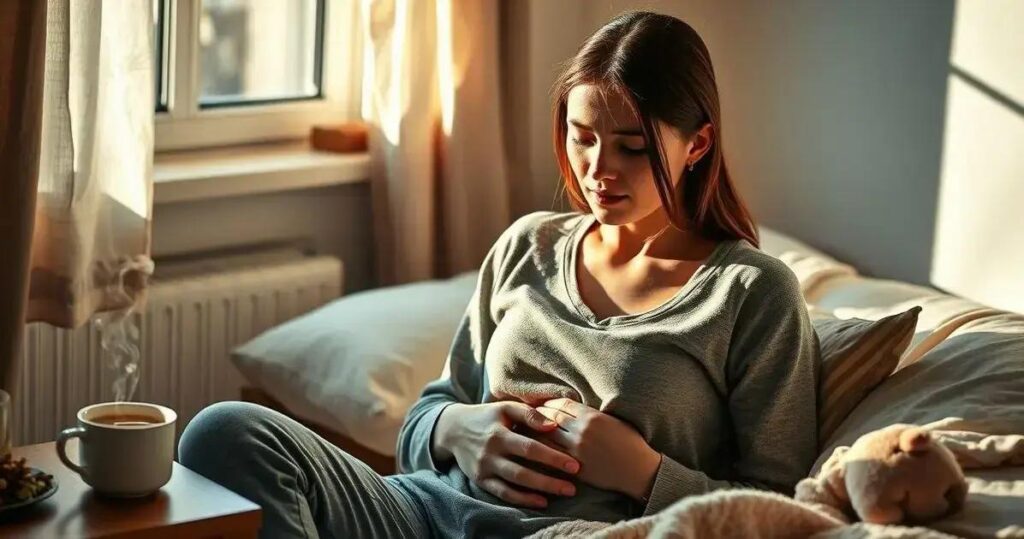 causas da cólica menstrual