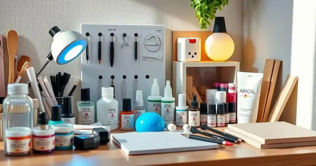 como fazer unhas de gel em casa