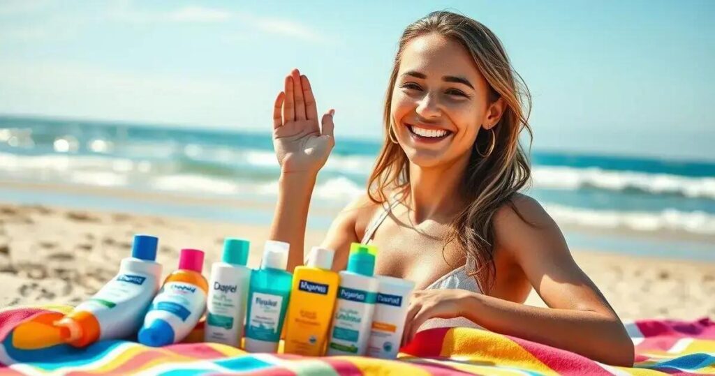 cuidados com a pele no verão