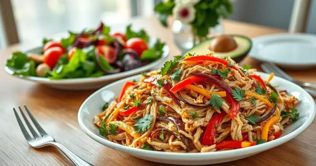 receitas de frango desfiado