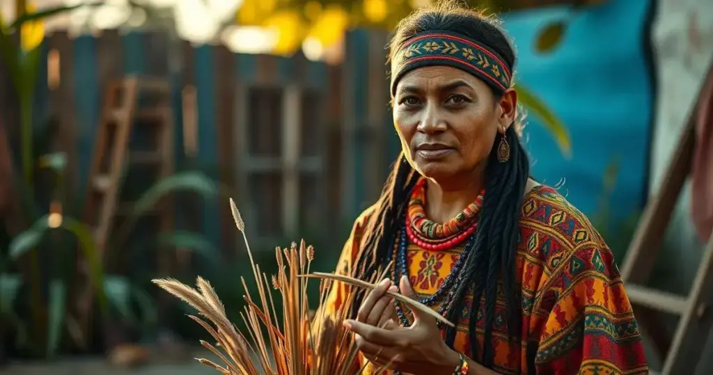 artesanato indígena brasileiro