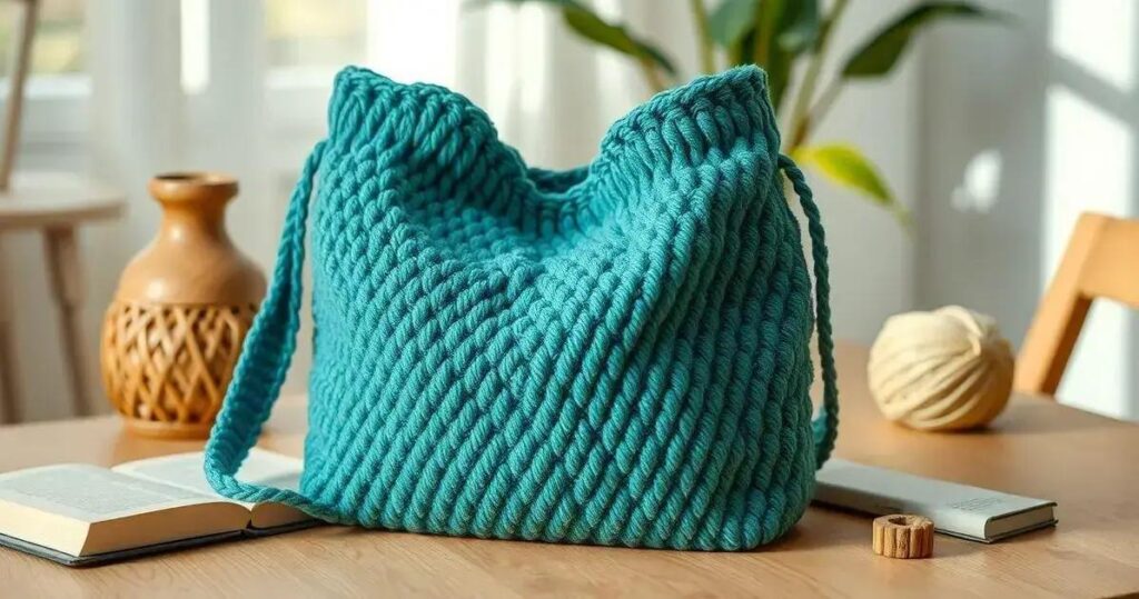 bolsa de crochê passo a passo