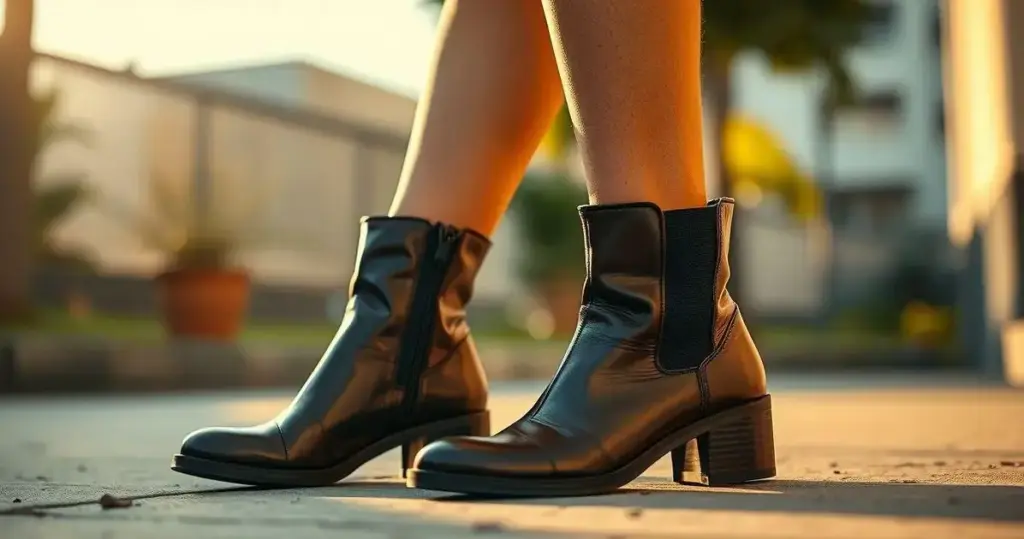 bota feminina cano curto