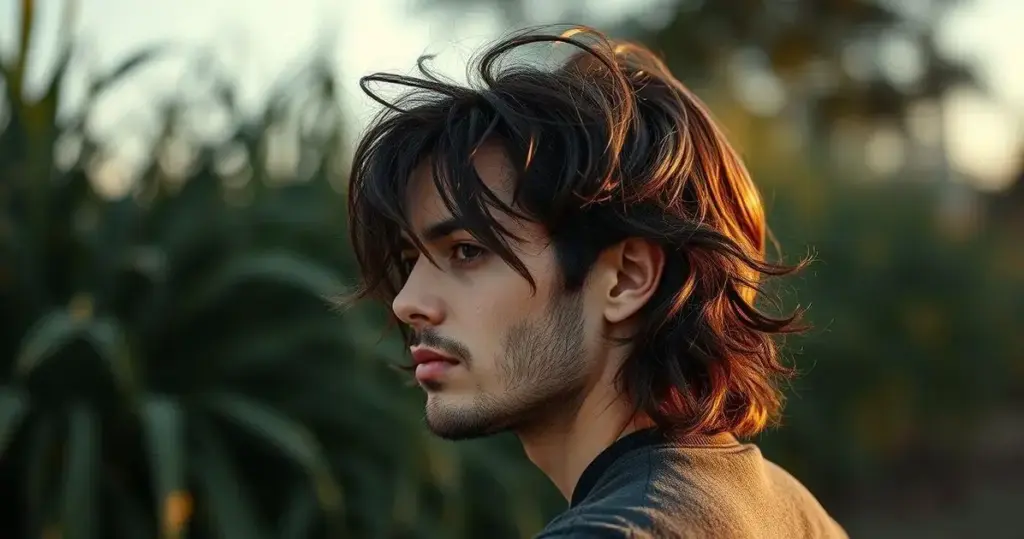 cabelo ruivo acobreado