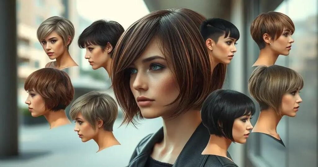 corte de cabelo feminina curto