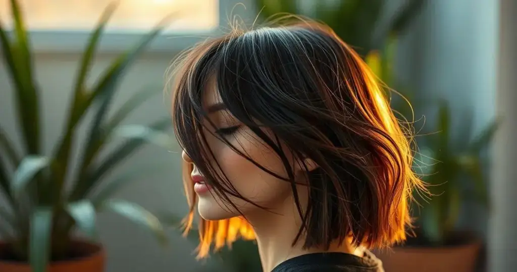 corte de cabelo repicado