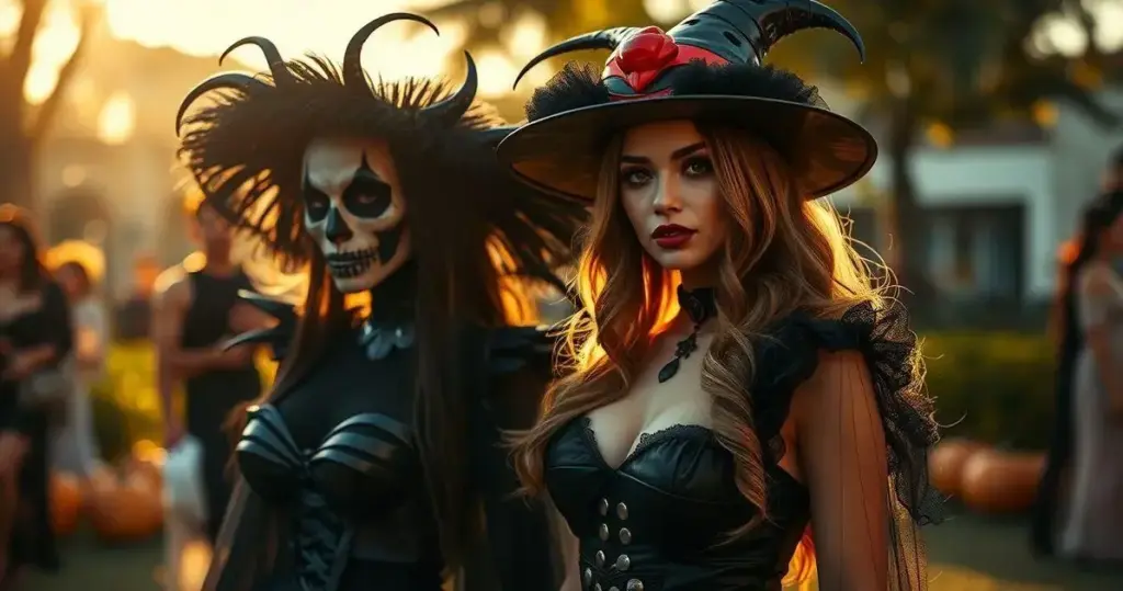 fantasia halloween feminina