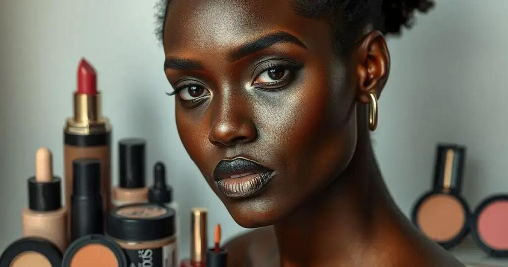 maquiagem para pele negra