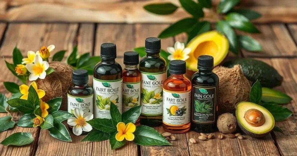 óleos vegetais para cabelo