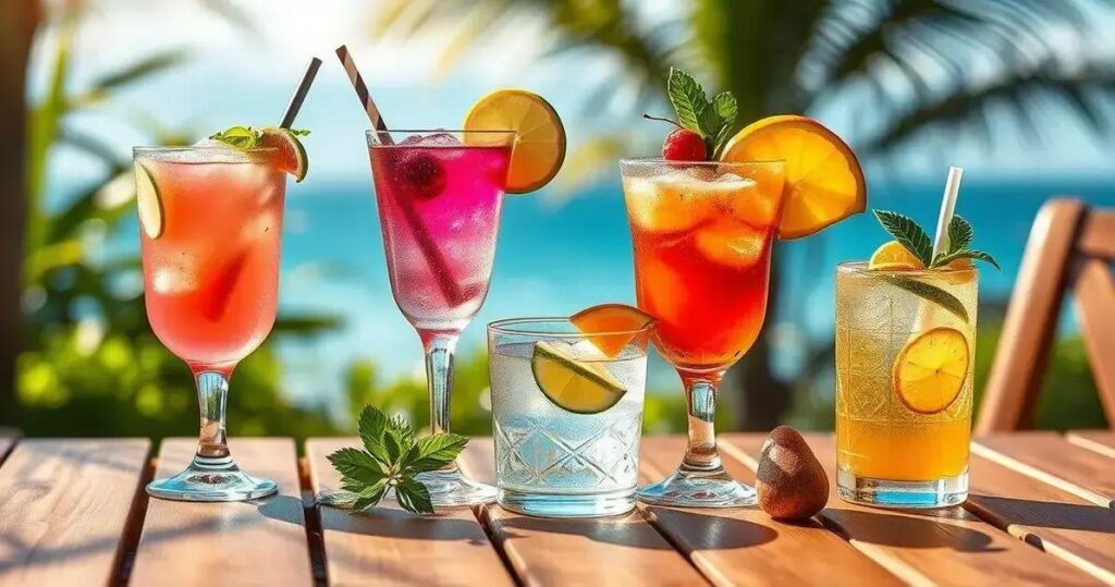 receitas de drinks sem álcool