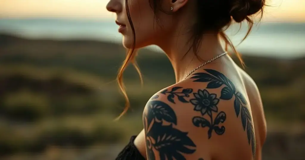 tatuagem feminina delicada