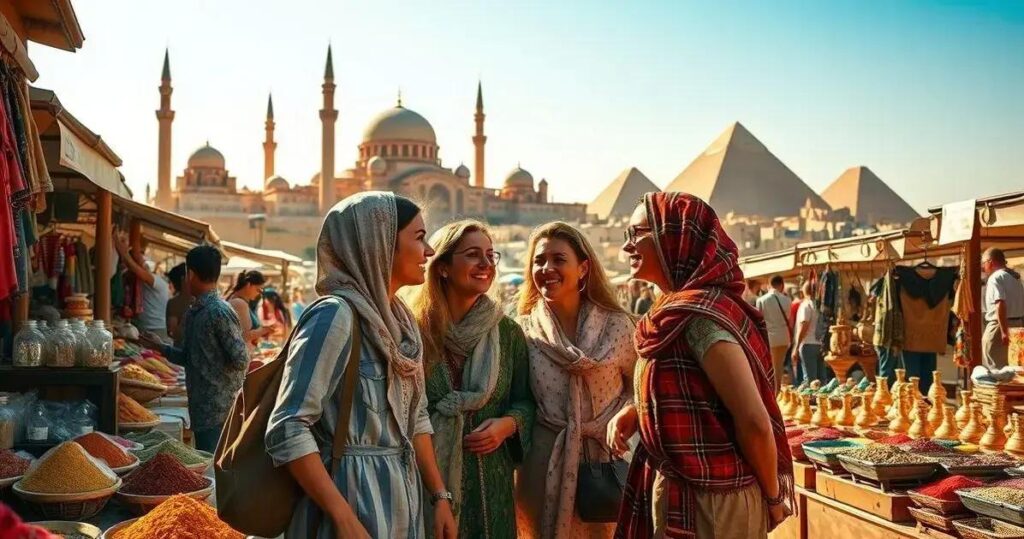 turismo para mulheres no egito