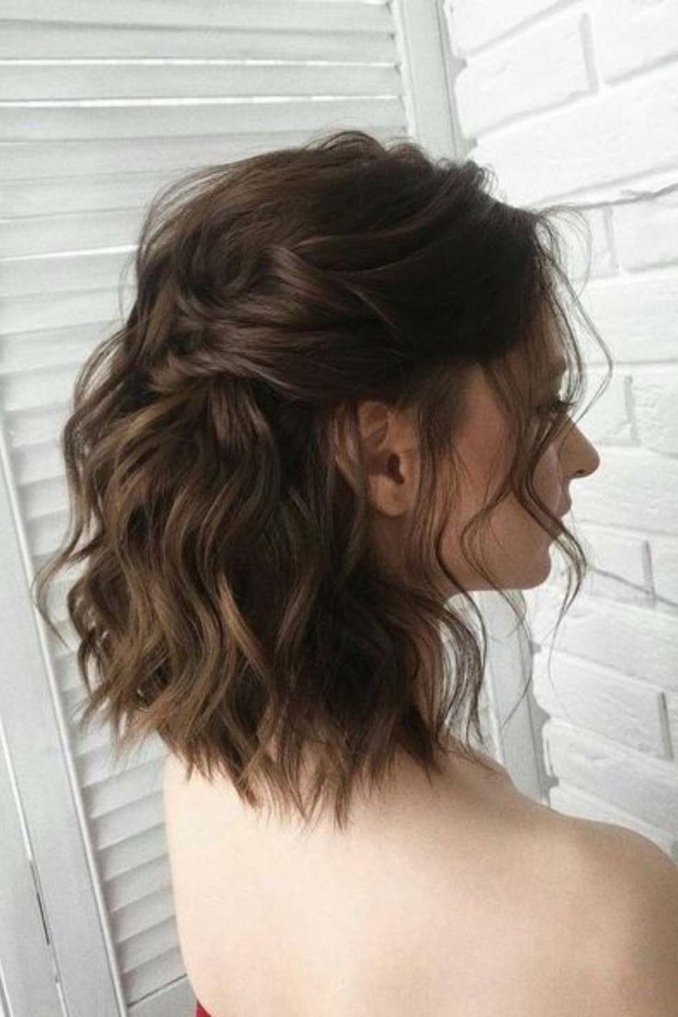 Penteado em cabelo curto para madrinha ...