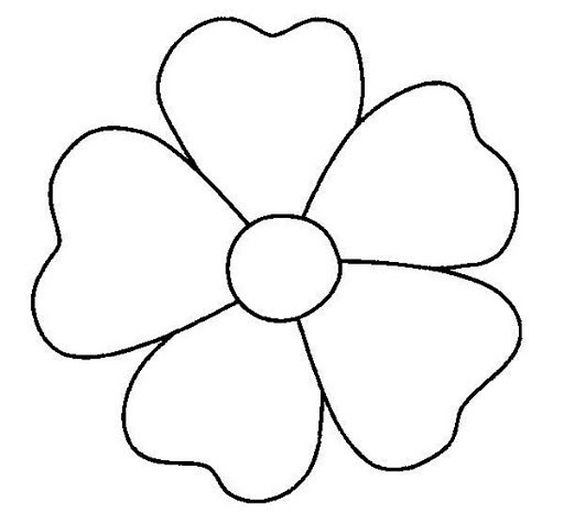 EVA – Moldes de Flores para Recortar ...