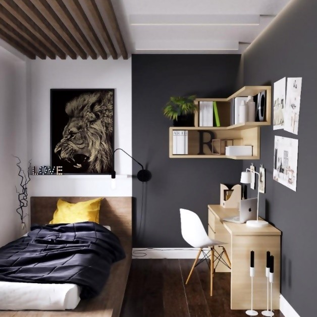 quarto masculino ...