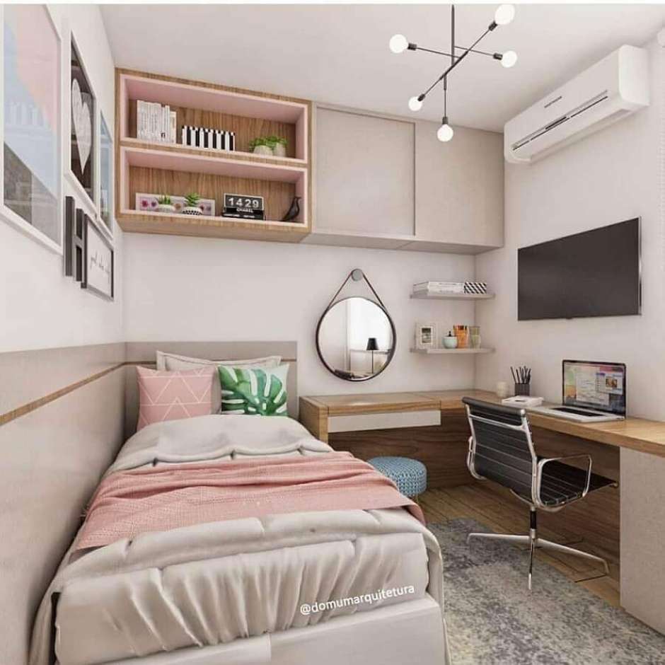 Quarto Feminino Pequeno: Como Decorar ...