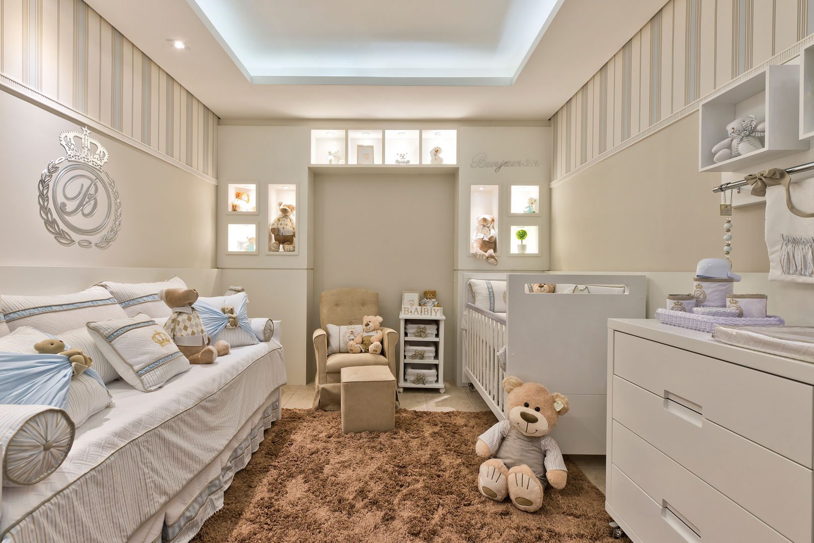 33 quartos de bebê lindos com decoração ...