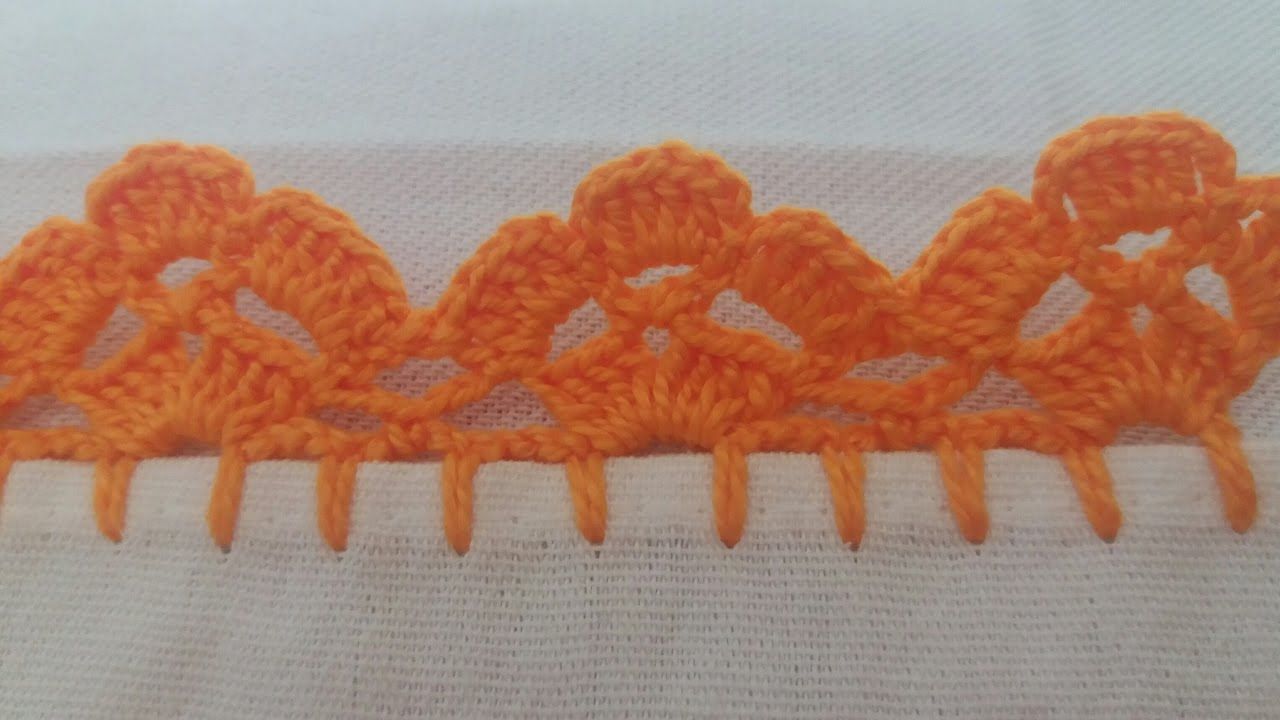 bicos de croche faceis ...