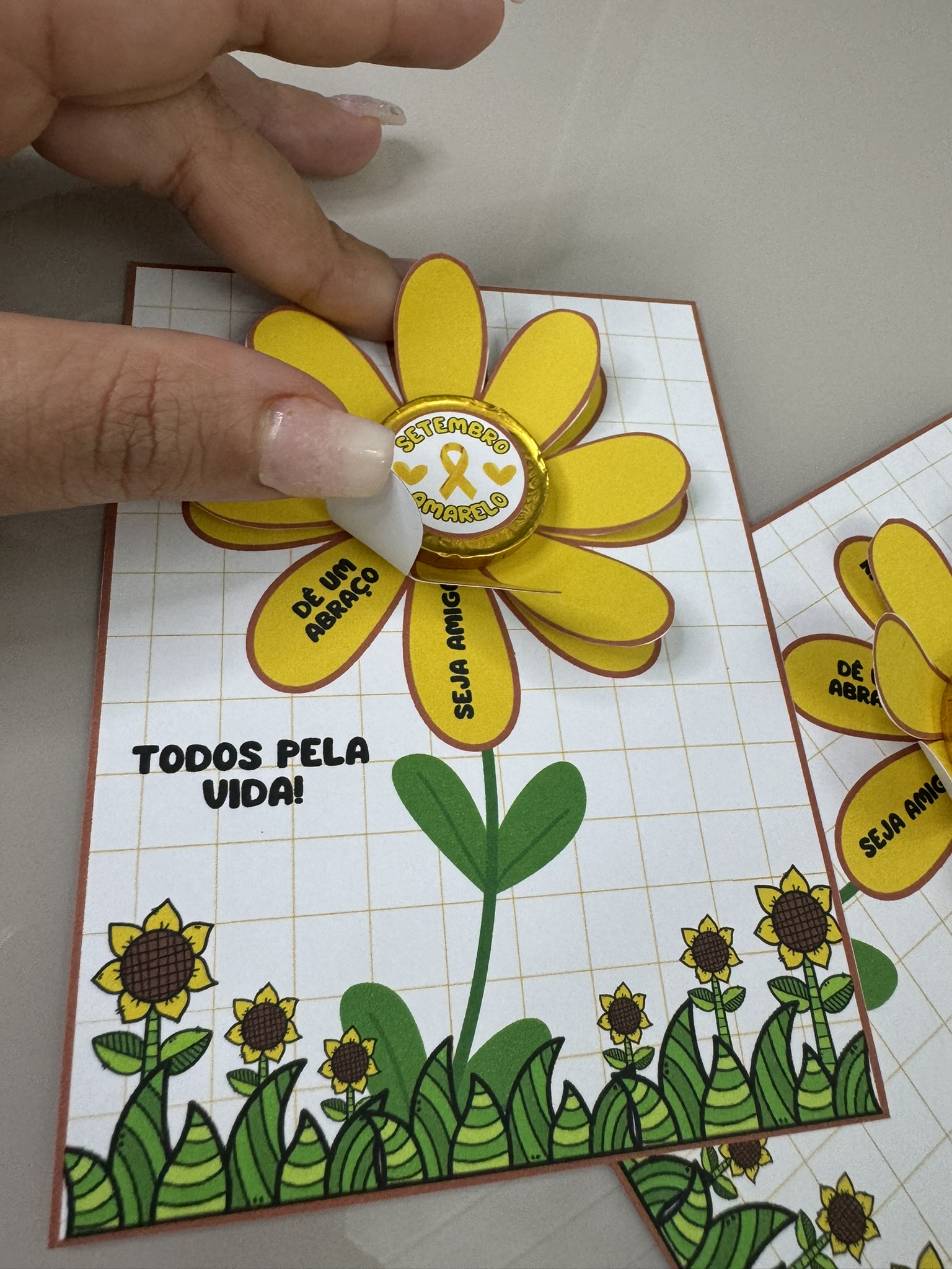 Lembrancinha setembro amarelo ...