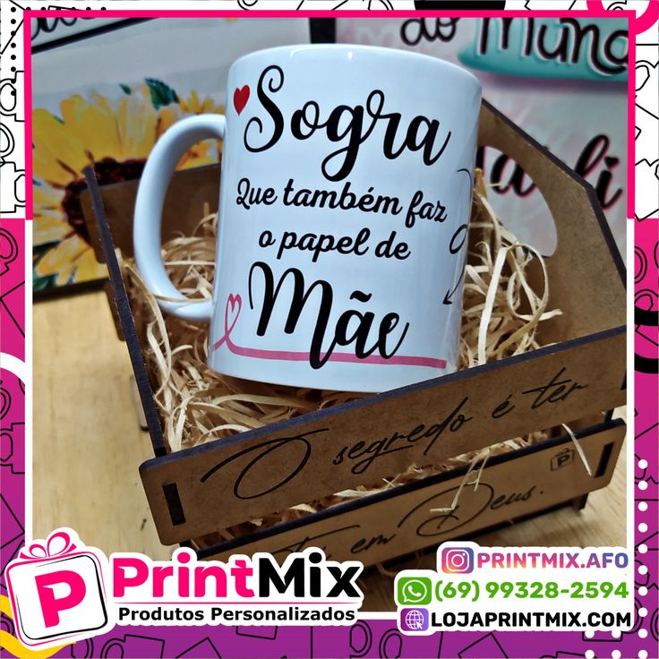 Caneca personalizada da sogra. Uma ...
