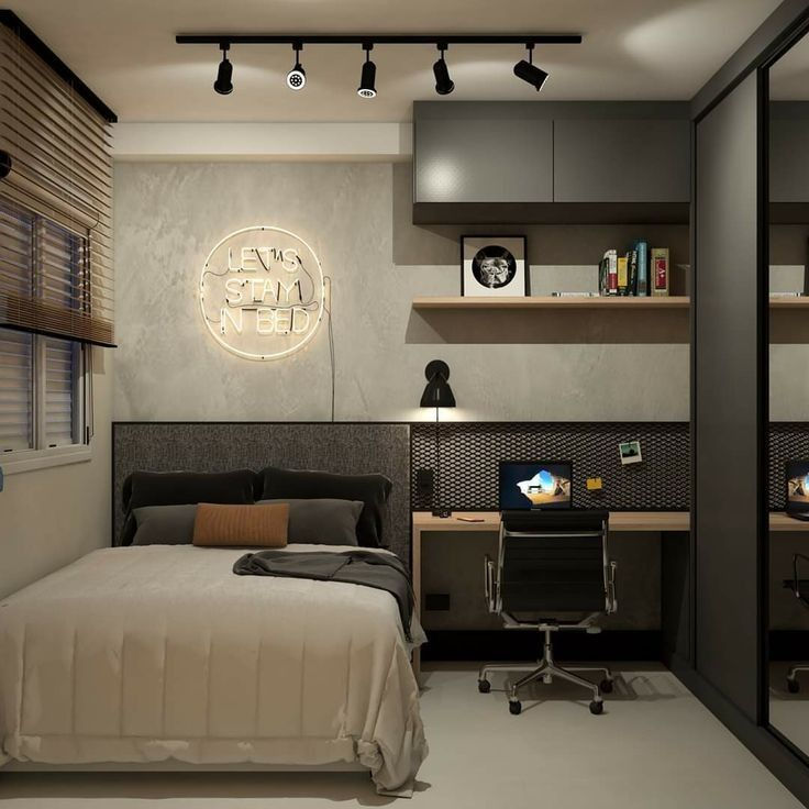 Decoração de quarto masculino