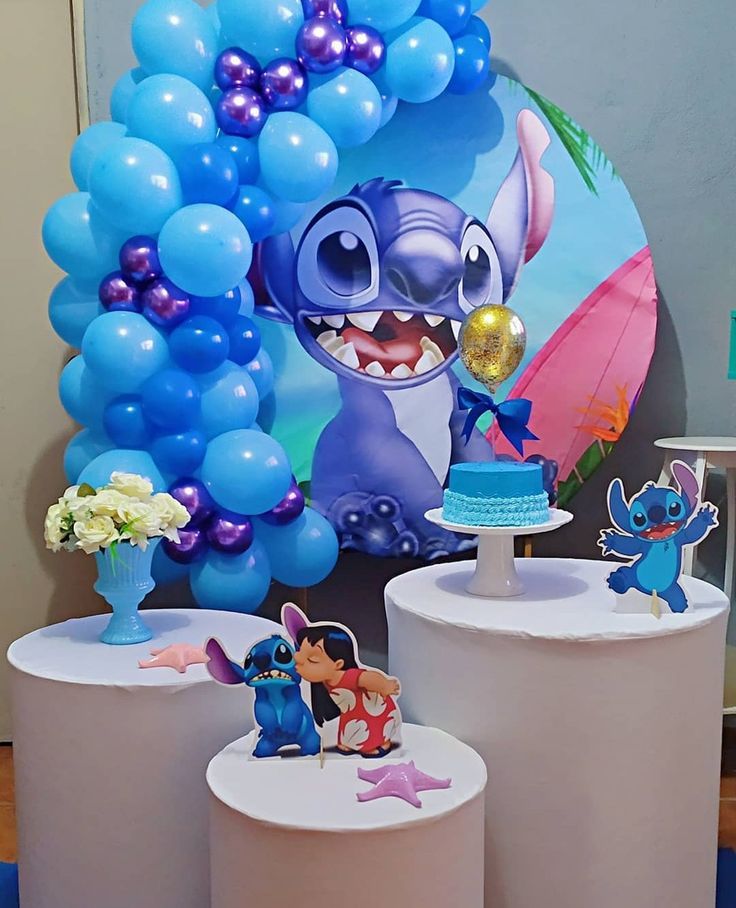 Festa Tema Lilo And Stitch- Party Tema ...