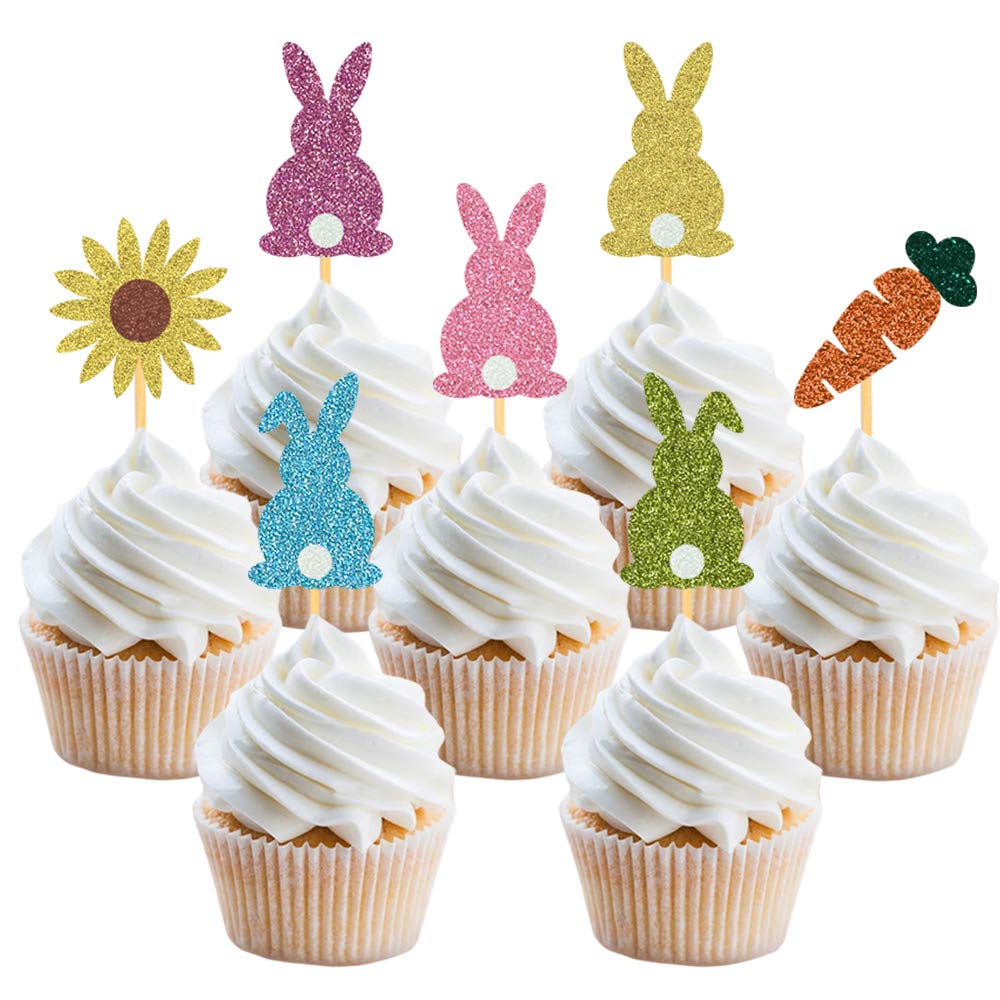 Topos de cupcake Coelhinho da Páscoa ...