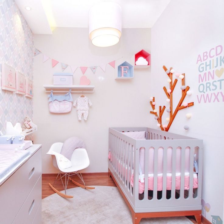 Decoração de Quarto de Bebê: 75 Ideias ...