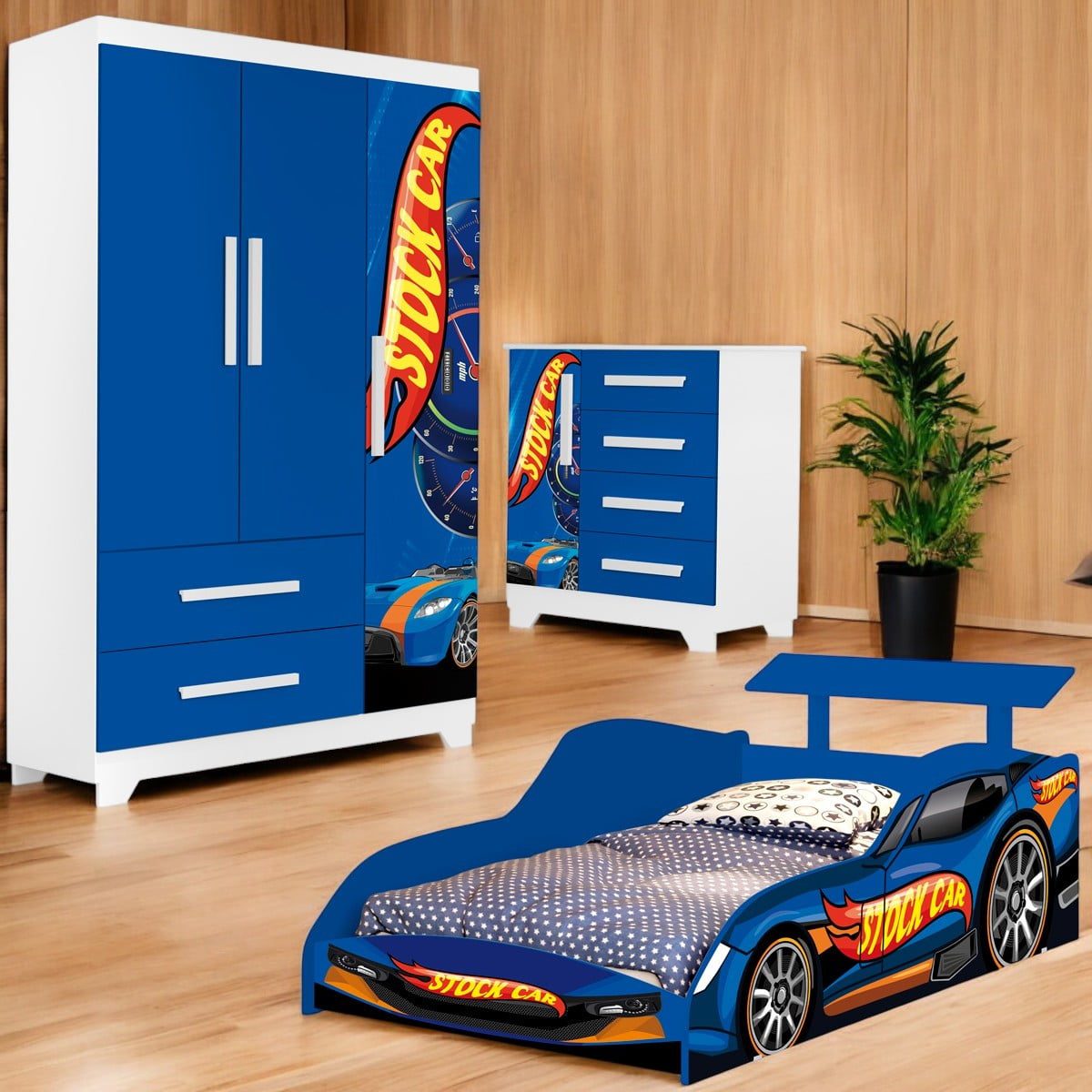 Quarto Infantil Carro Stock Car Menino ...