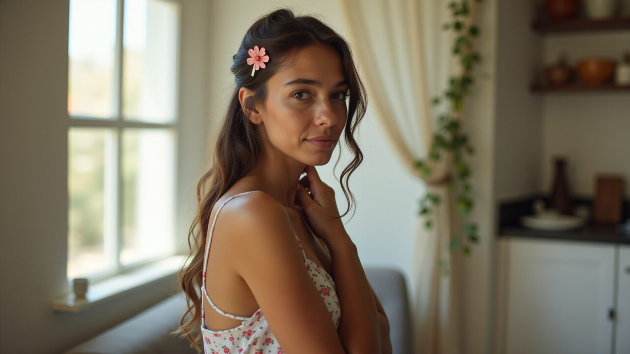 Presilhas e acessórios de cabelo vintage: um charme extra no dia a dia.