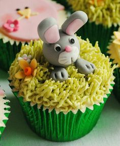 Cupcake Coelho | bolos de pascoa, ovo ...