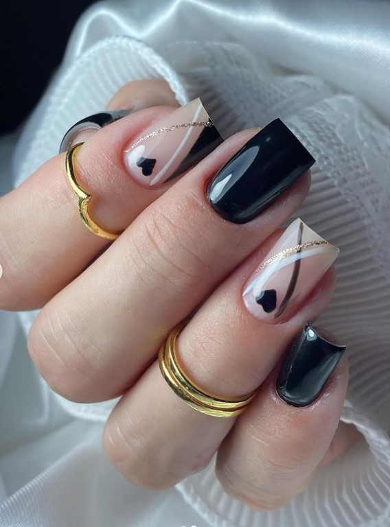 Unhas Decoradas Pretas: Um Toque de ...