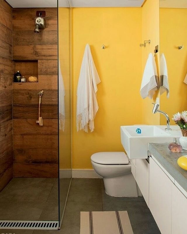 Banheiro amarelo: 50 dicas para você se ...
