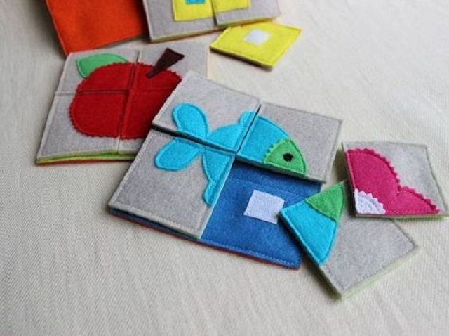 25 Brinquedos Educativos em Feltro para ...