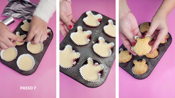Como Fazer Cupcake de Coelho ...