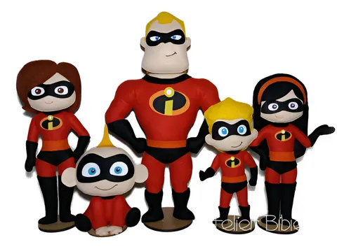Kit 5 Personagens De Feltro ...