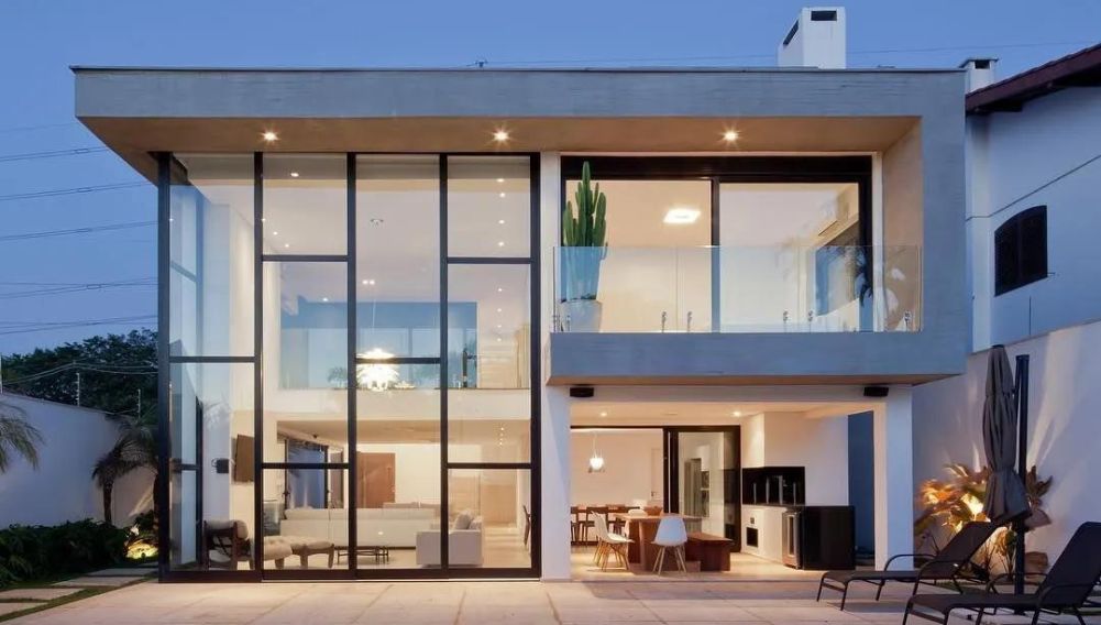 6 Tipos e Modelos de Fachada de Vidro ...